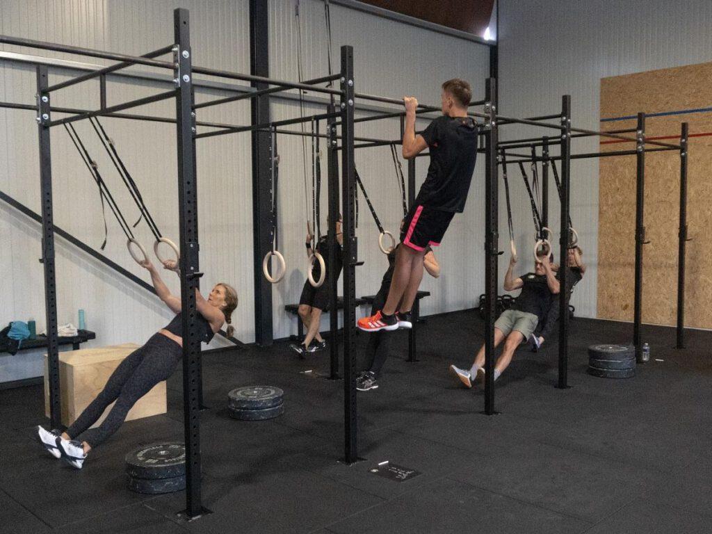 Eerste groep training 3 bij CrossFit Hengelo