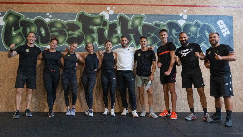 Eerste groep training bij CrossFit Hengelo