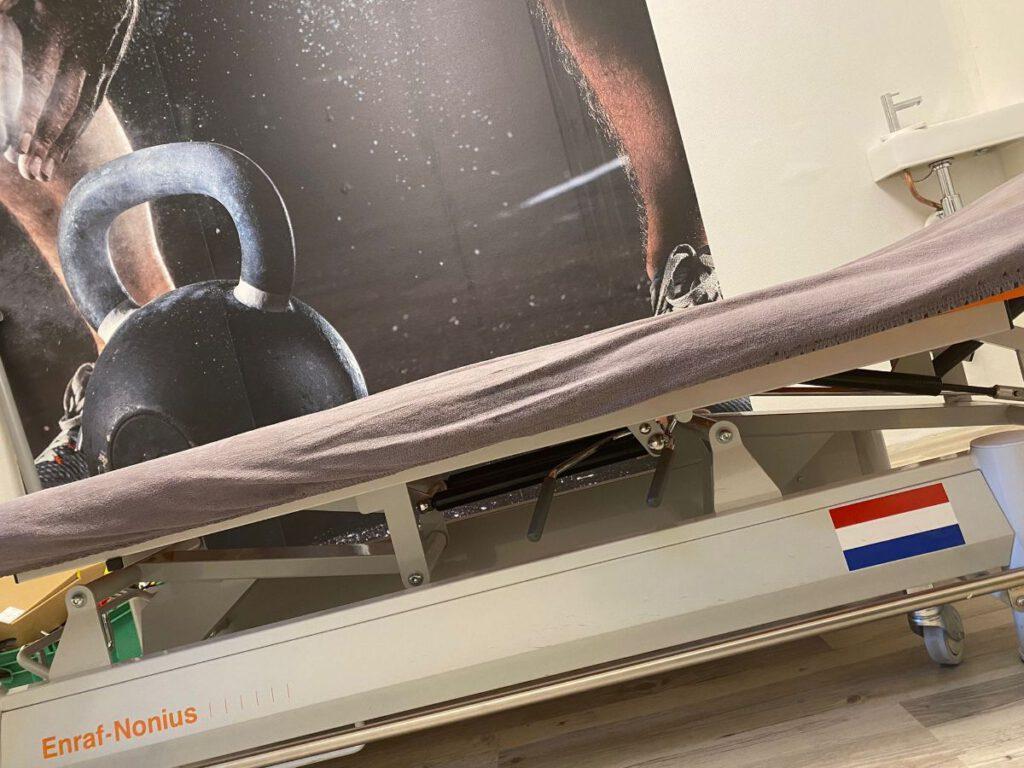 De behandelkamer fysio bij CrossFit Hengelo