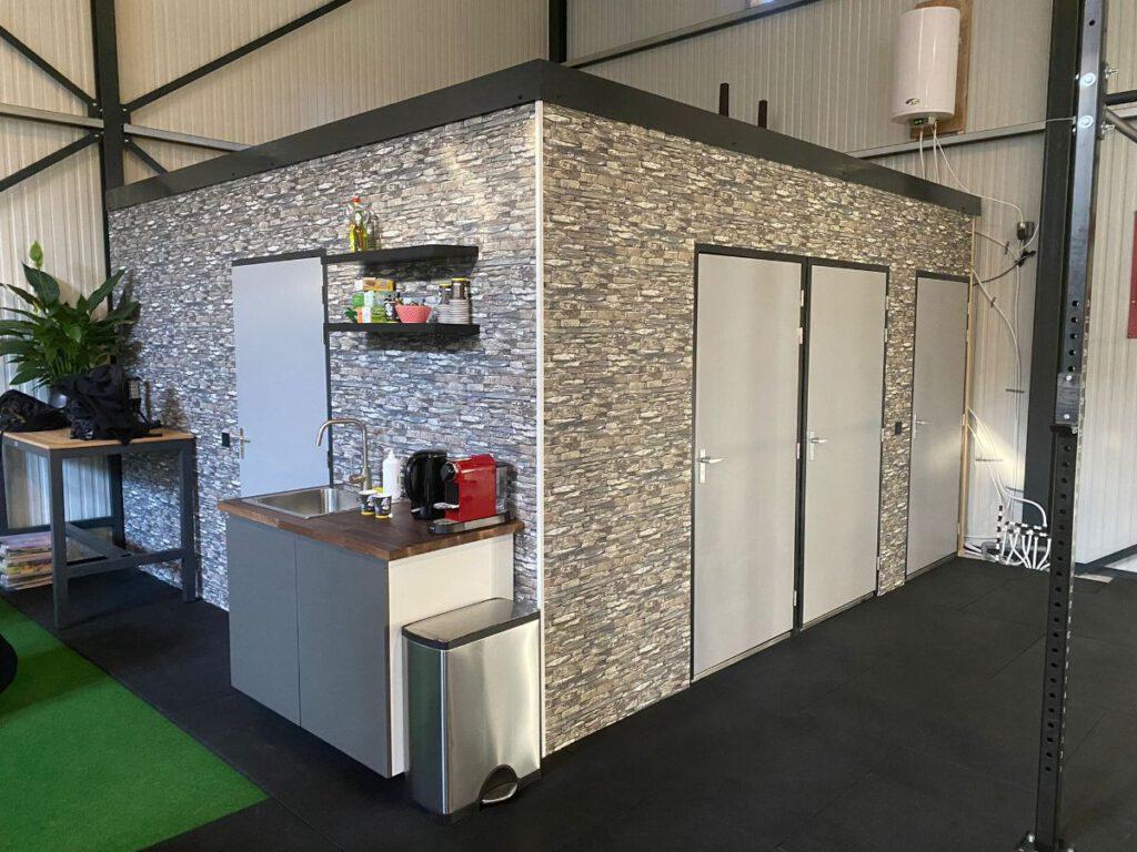 Het hok bij CrossFit Hengelo