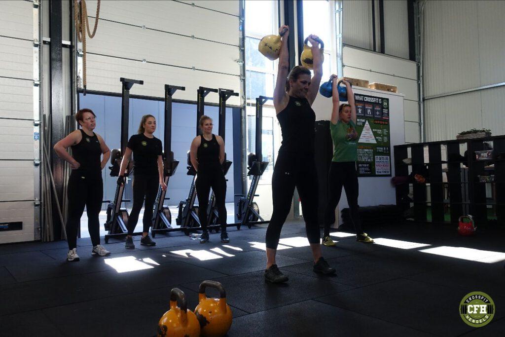 Wedstrijd Kettlebell bij CrossFit Hengelo